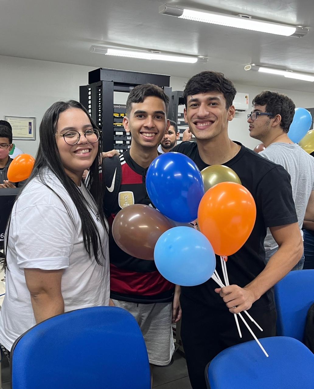 Me and my teamates Sherterton and Aninha.